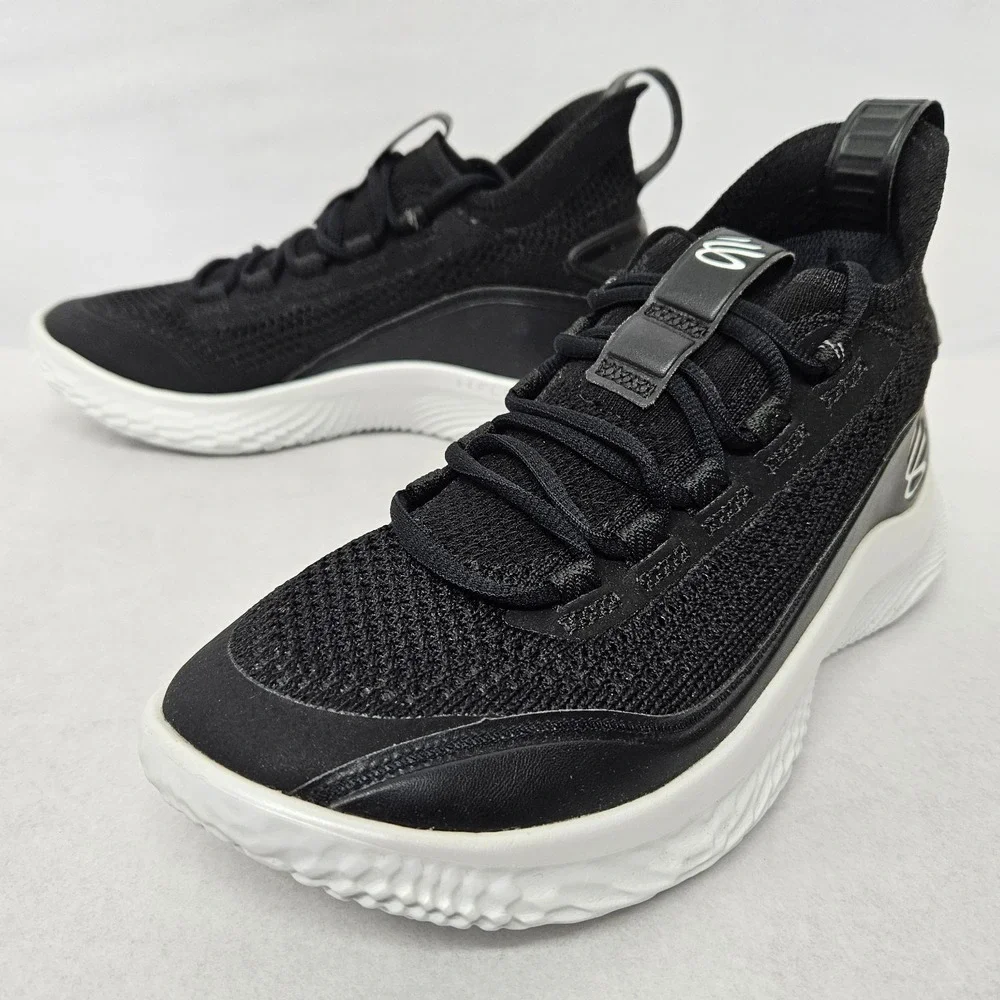 Under Armour Curry Flow 8 Basketball Shoes 3023527-002 Black‎ Youth Size 6.5Y